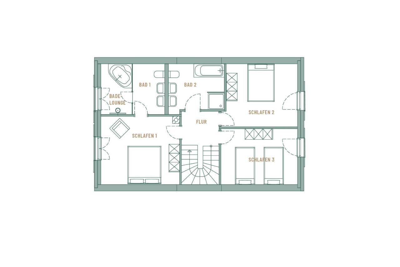 Reetland Am Meer - Luxus Reetdachvilla Mit 3 Schlafzimmern, Sauna Und Kamin F18 Dranske Exterior photo