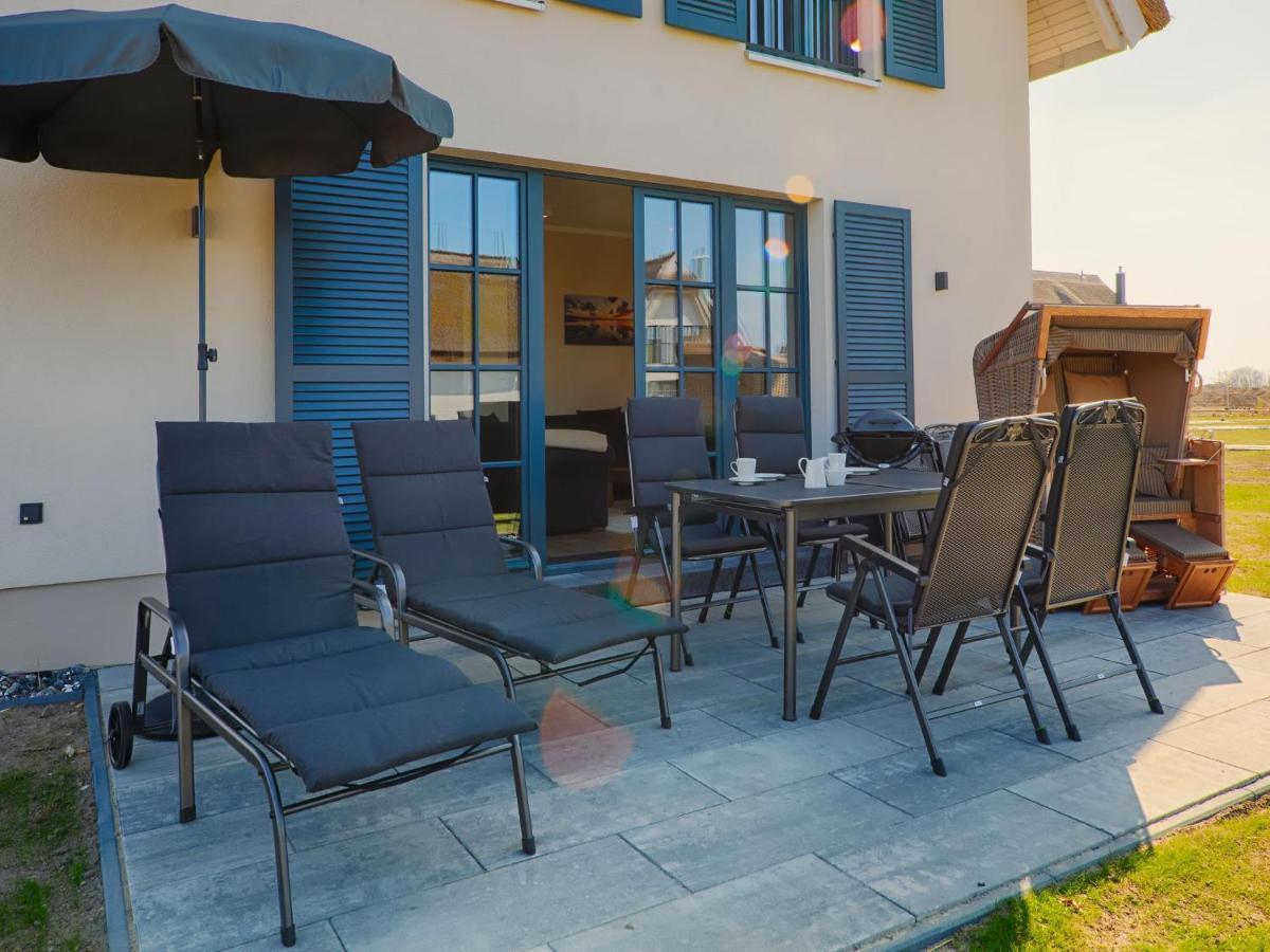 Reetland Am Meer - Luxus Reetdachvilla Mit 3 Schlafzimmern, Sauna Und Kamin F18 Dranske Exterior photo
